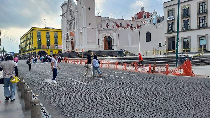 Colectivos de búsqueda en el centro de Xalapa